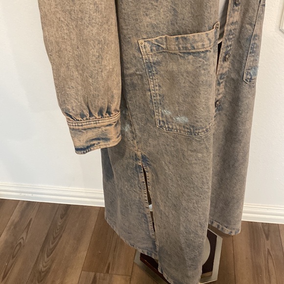 Free People Denim Jeans Duster - Picture 9 of 12